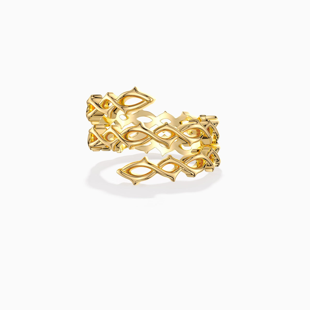 Thorns Wavy Wrap Ring