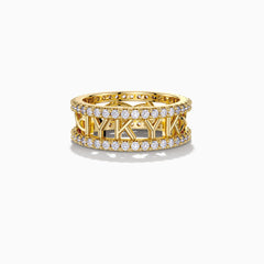 Bible Acronym IYKYK Crown Of Thorns Statement Ring