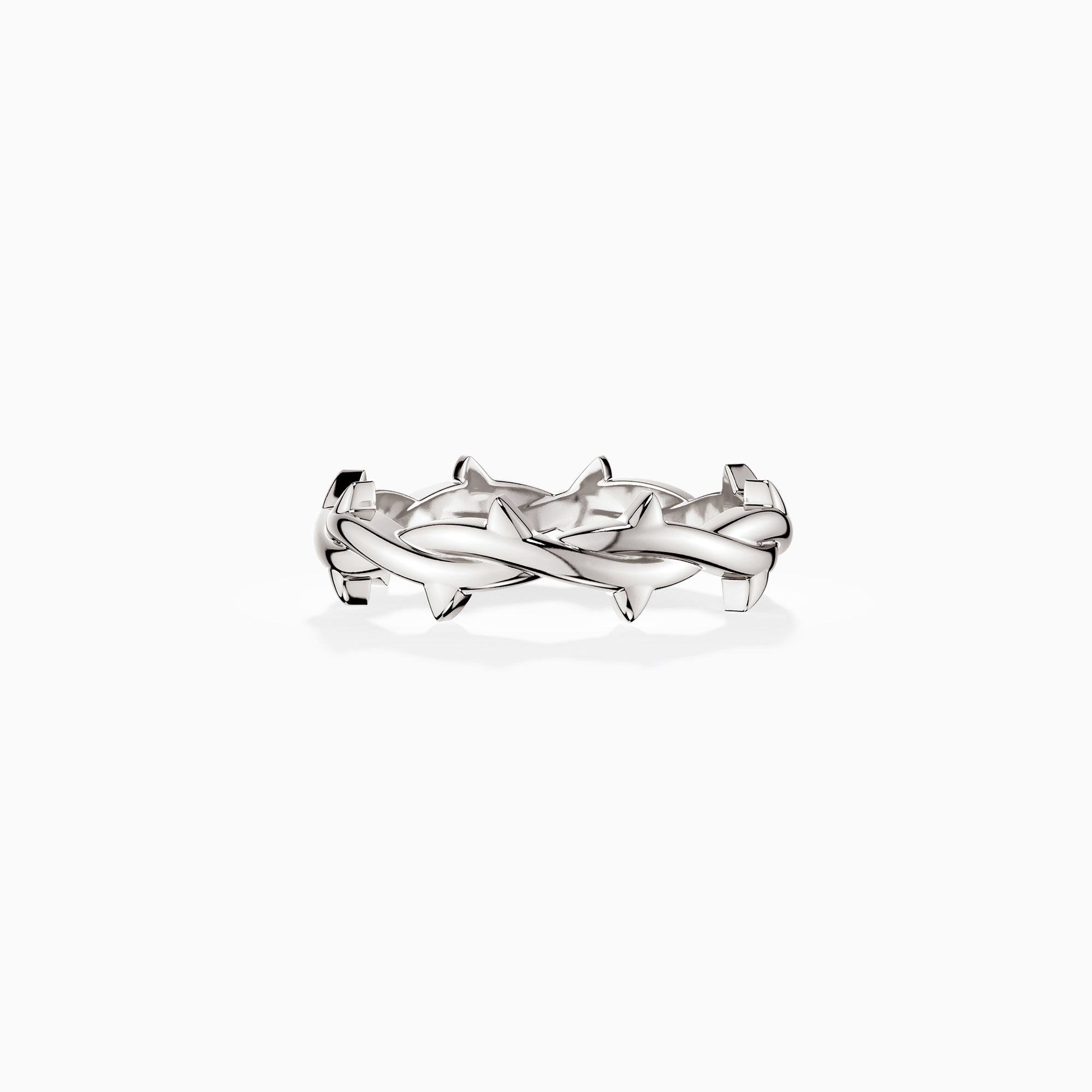 Sterling Silver Crown of Thorns Ring