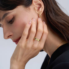 This Too Shall Pass Cross Statement Ring