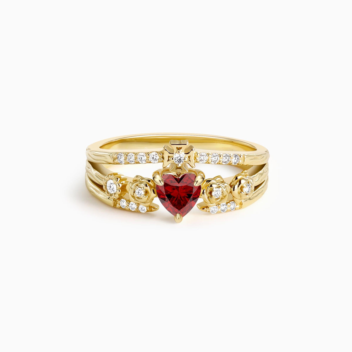 Sacred Heart Bloom Ring