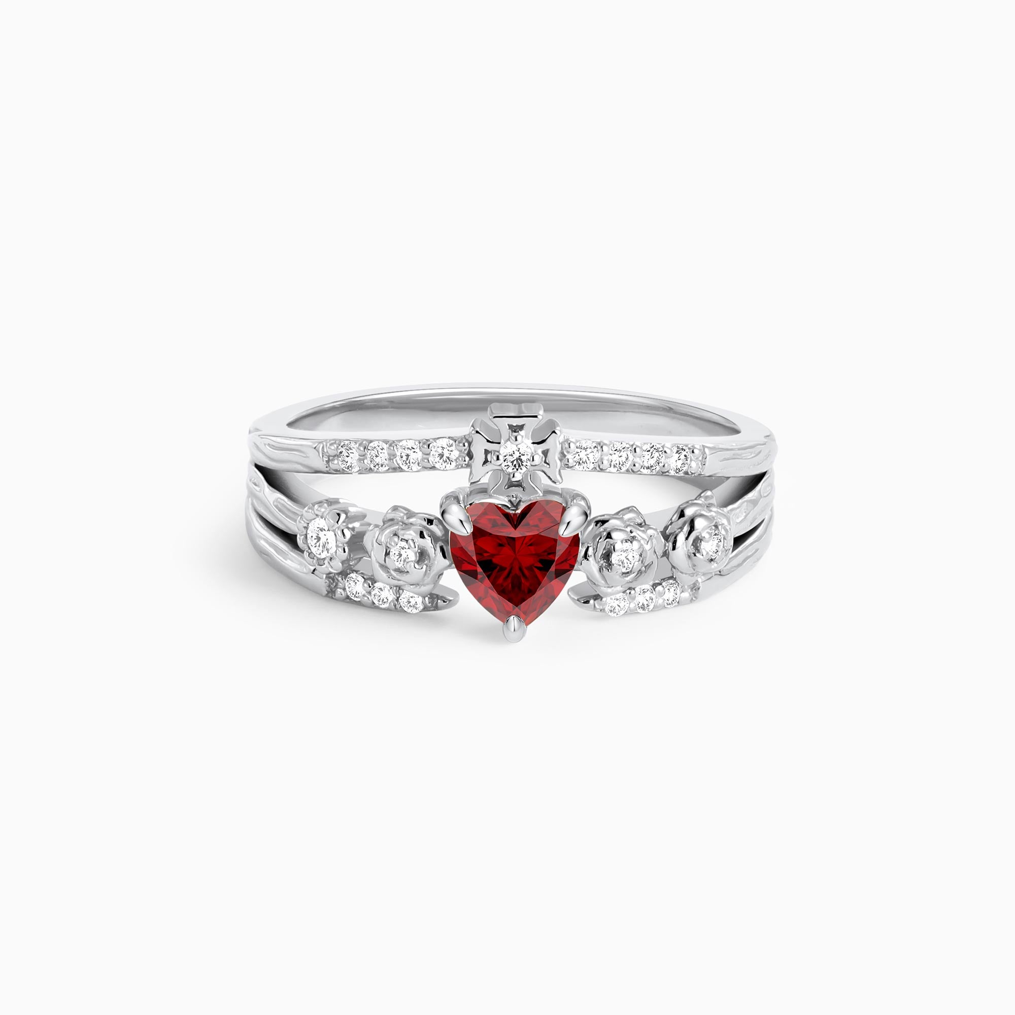 Sacred Heart Bloom Ring