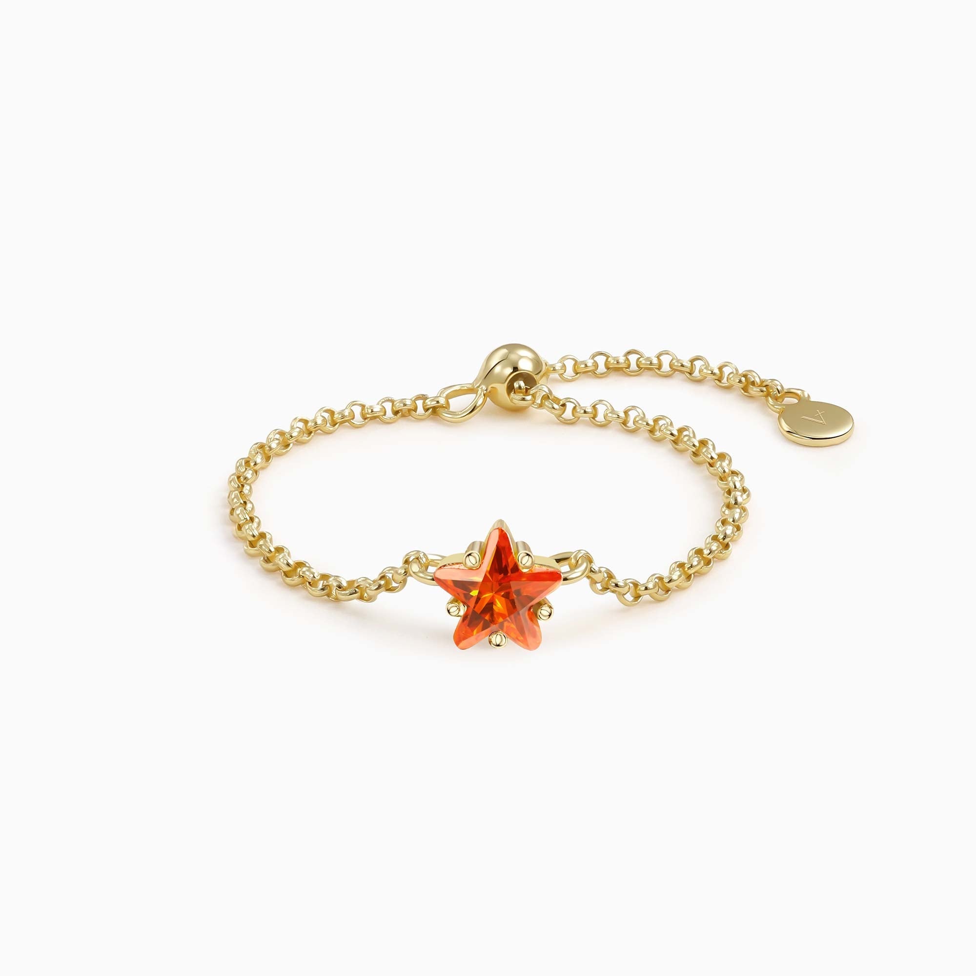 Wish Upon a Star Adjustable Chain Ring