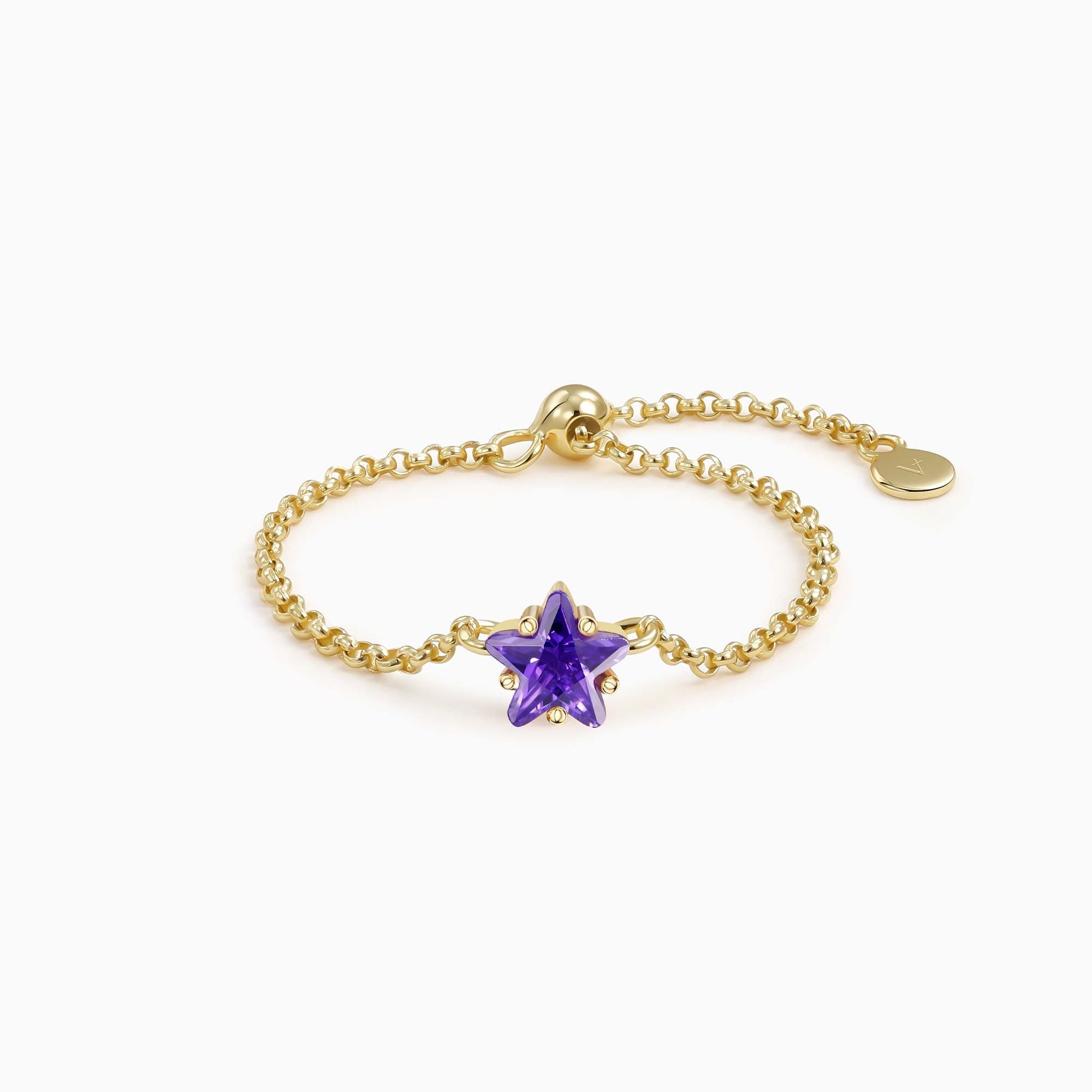 Wish Upon a Star Adjustable Chain Ring