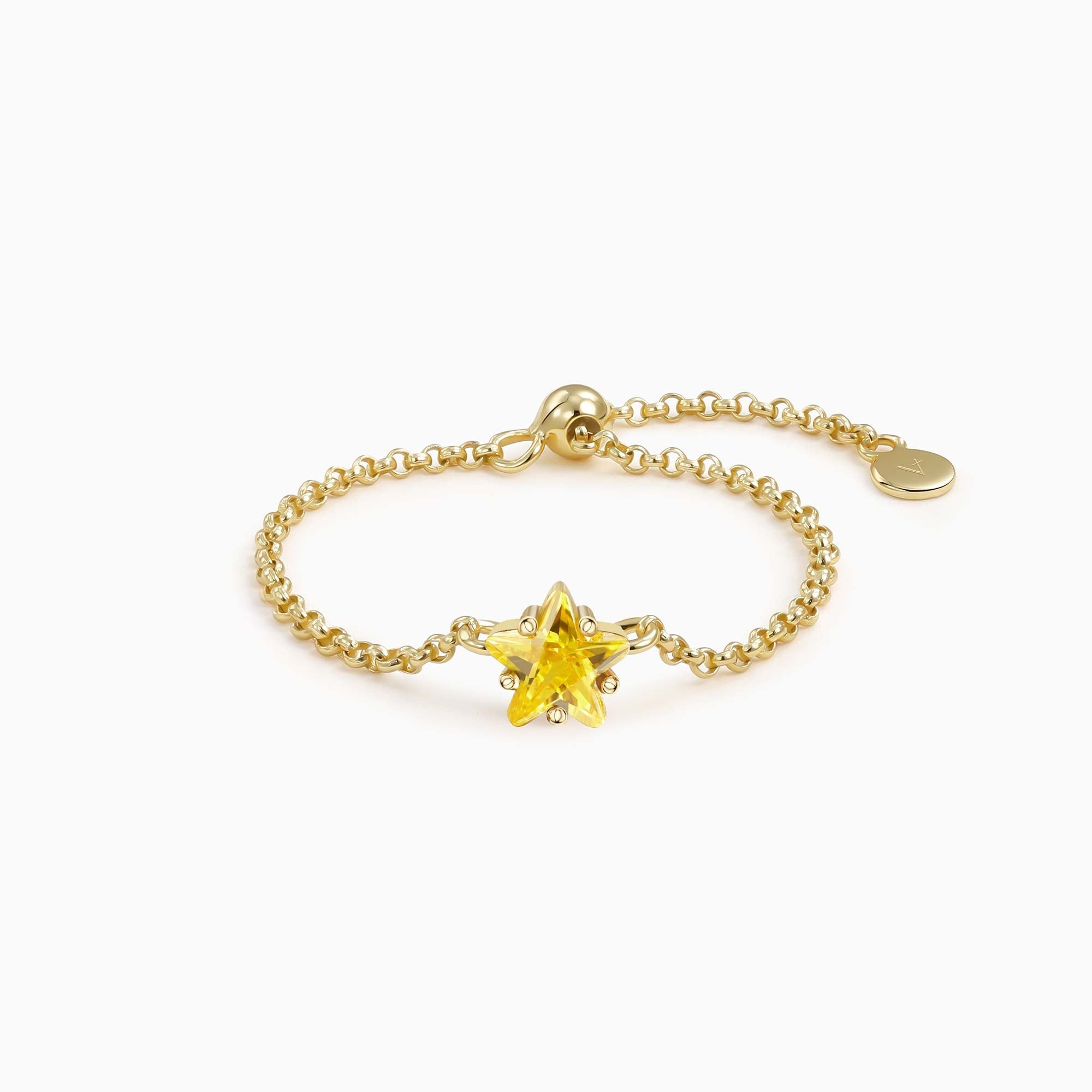 Wish Upon a Star Adjustable Chain Ring