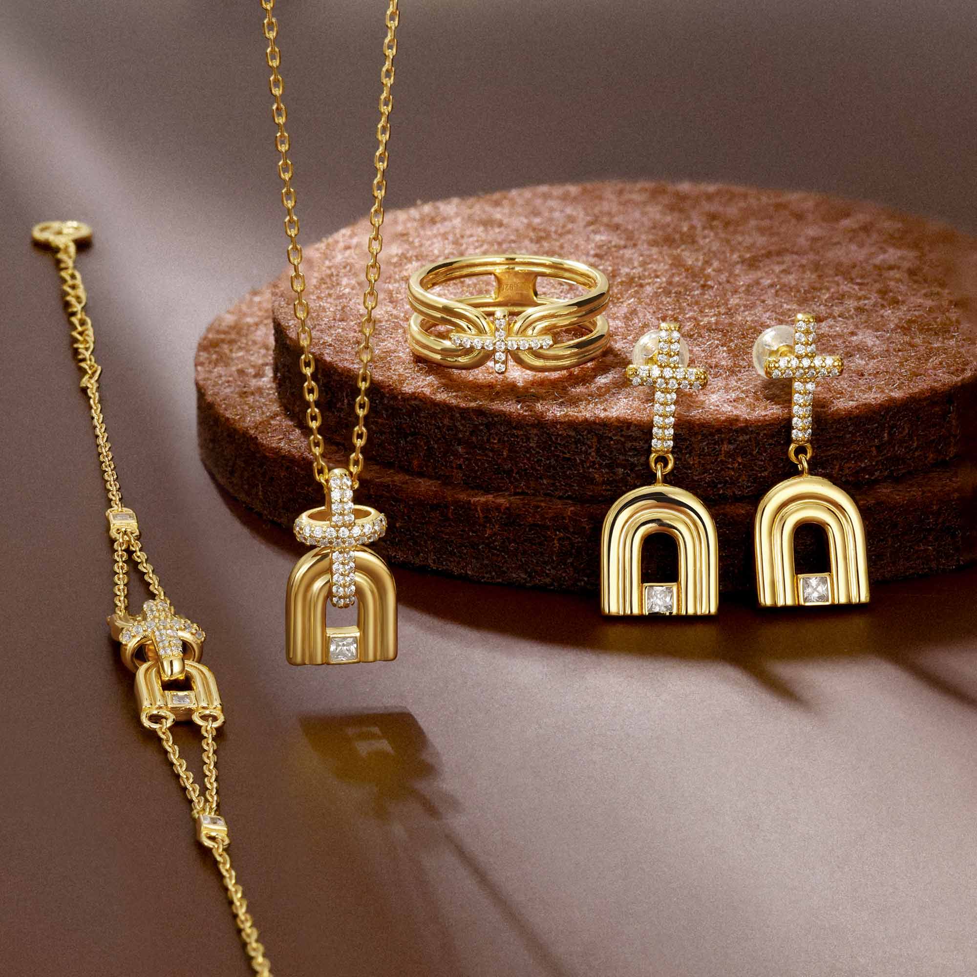 Holy Door Drop Earrings