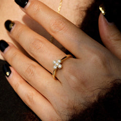 Bloom Cross Ring