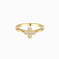 Bloom Cross Ring