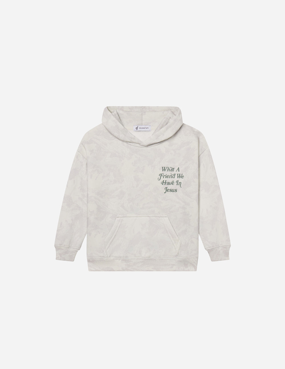 What a Friend in Jesus Camo Kids Hoodie