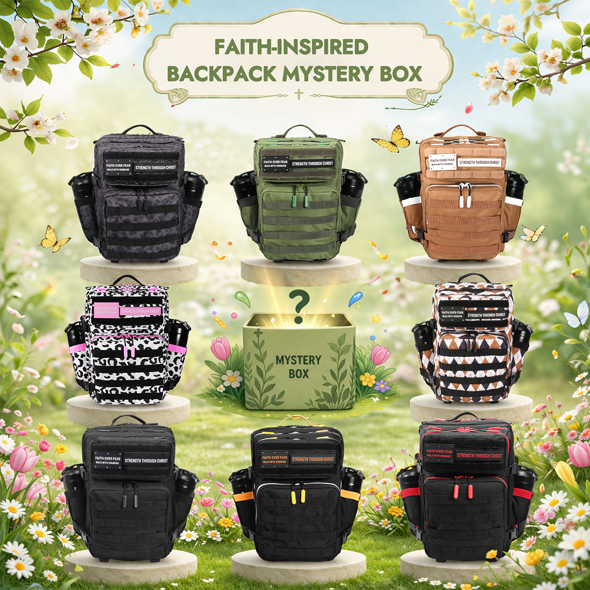 Faith-Inspired Backpack Mystery Box