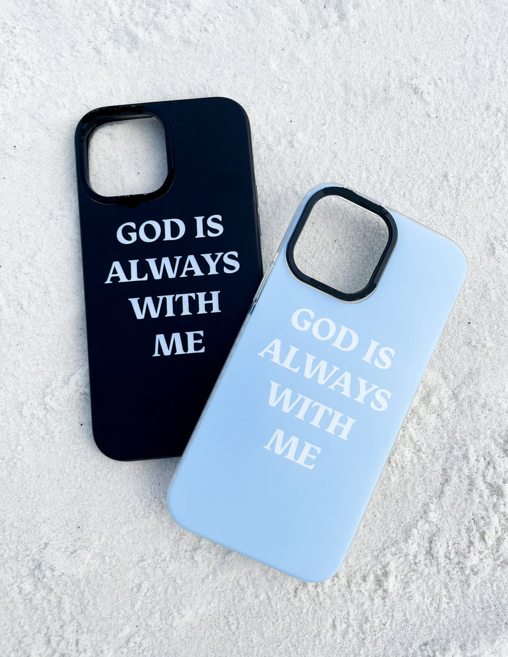 Black God is Always With Me Phone Case
