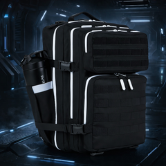 Hero Patch EDC Performance Backpack 35L / 45L - Black White
