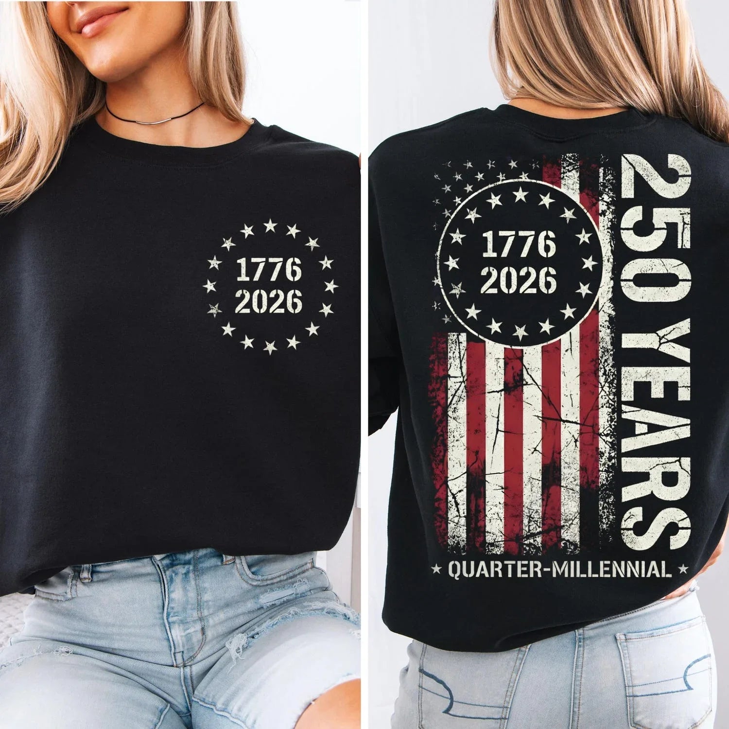 America 250 Anniversary  1776–2026 USA T-Shirt