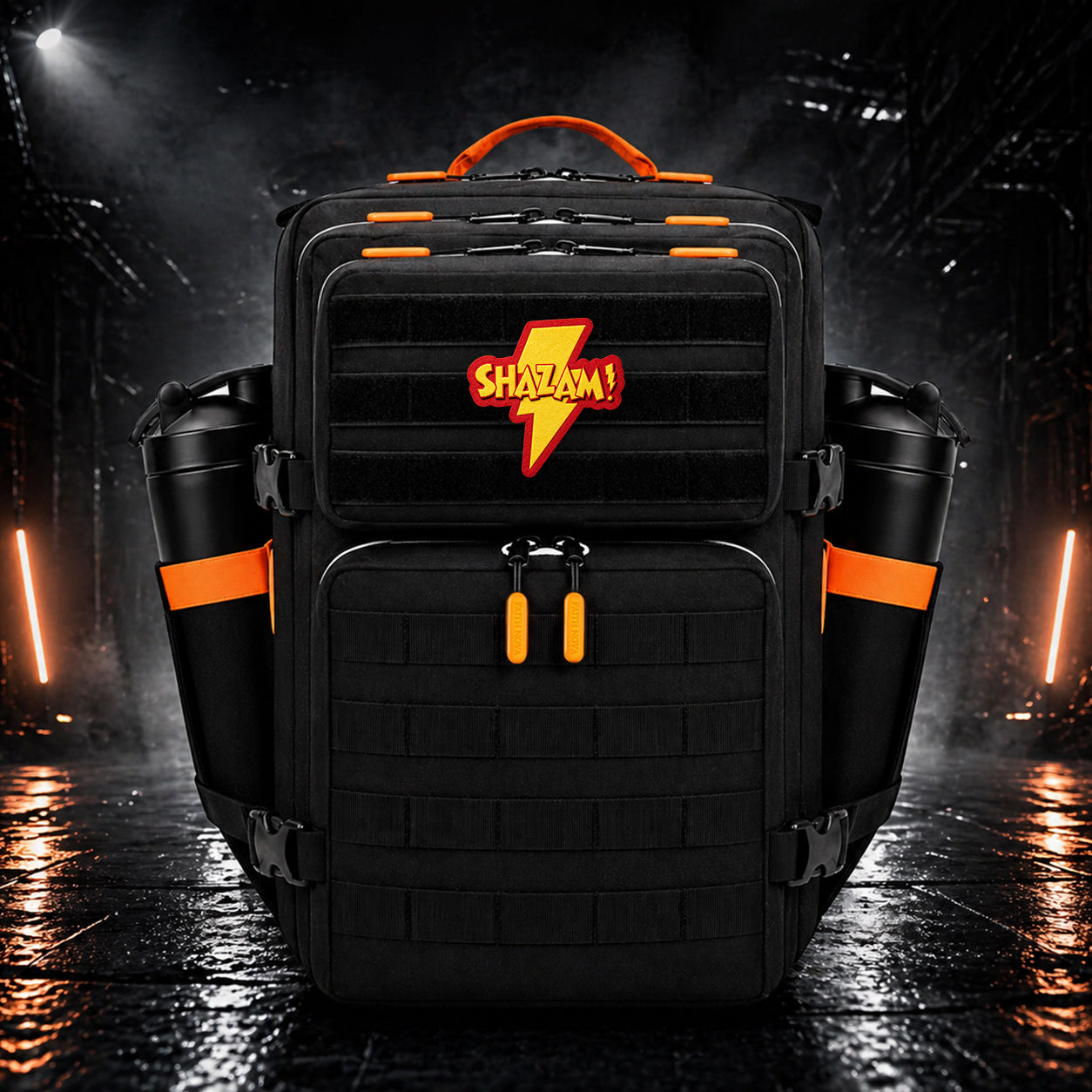 Hero Patch EDC Performance Backpack 35L / 45L - Black Orange