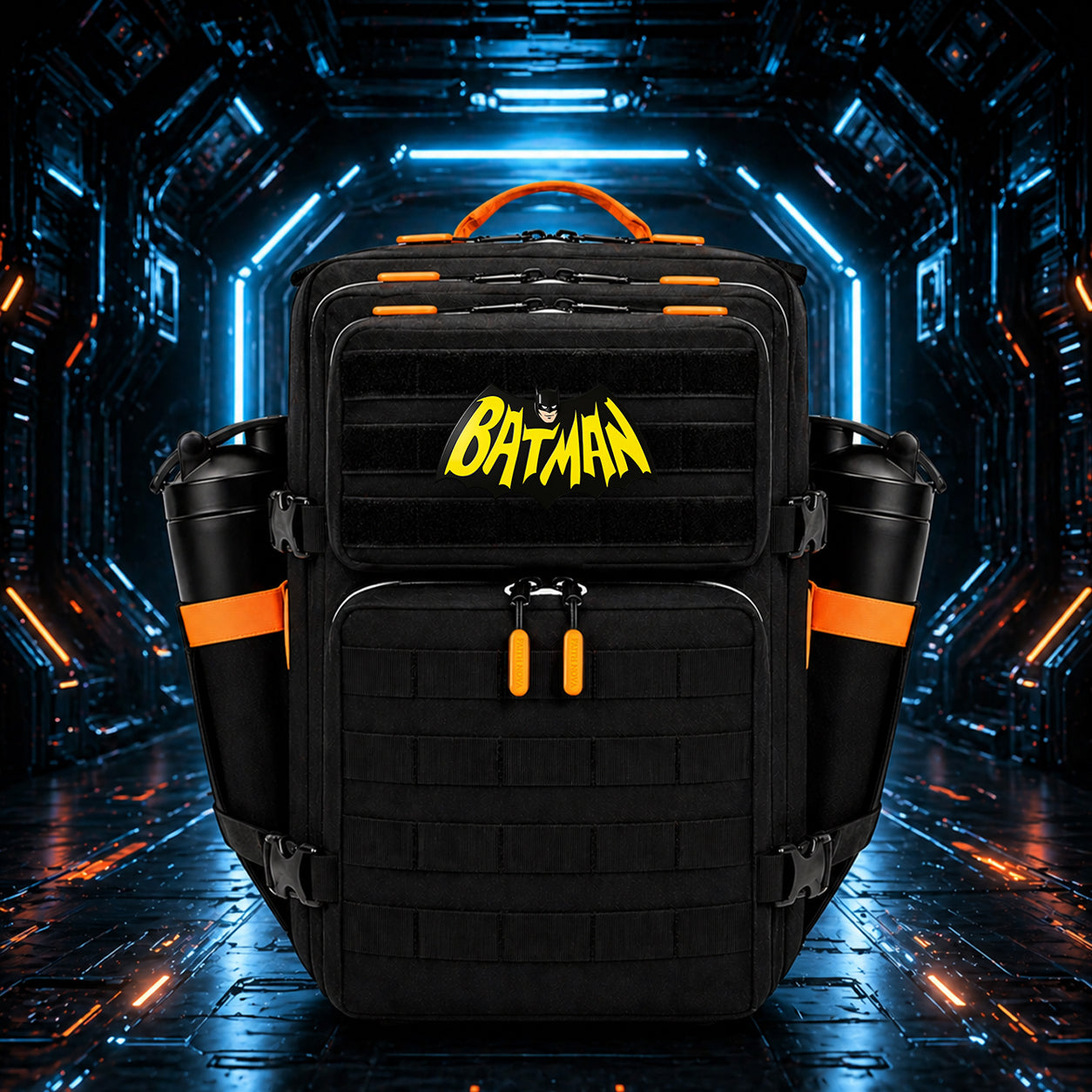 Hero Patch EDC Performance Backpack 35L / 45L - Black Orange