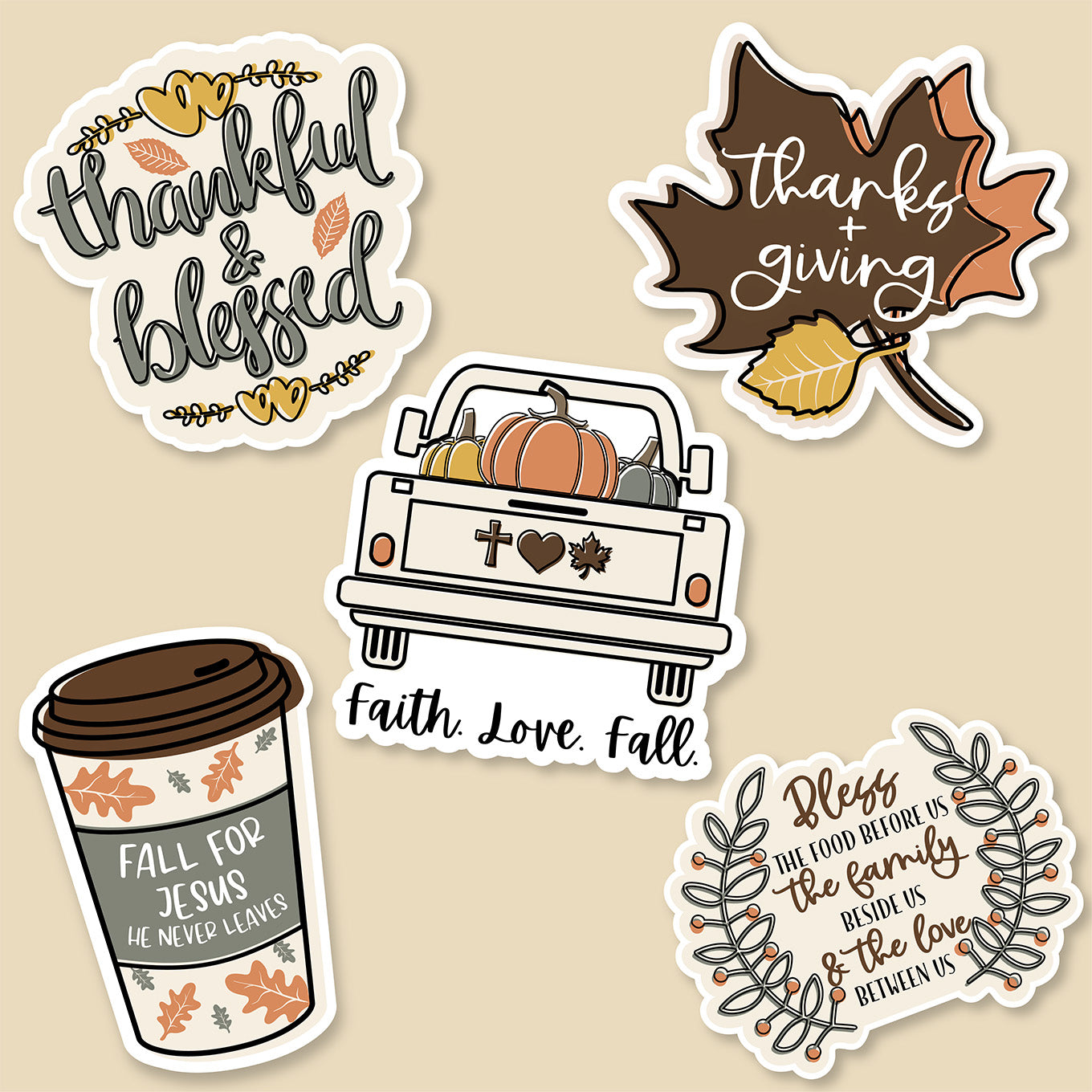 Thanksgiving Sticker Pack