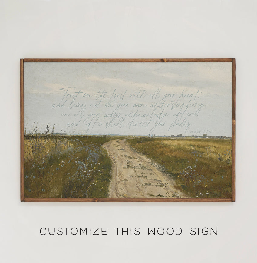 Custom Framed Wooden Art