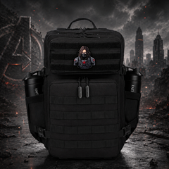 Hero Patch EDC Performance Backpack 35L / 45L - Black