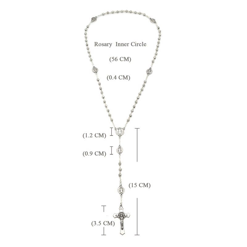 St. Benedict Alloy Refined Rosary