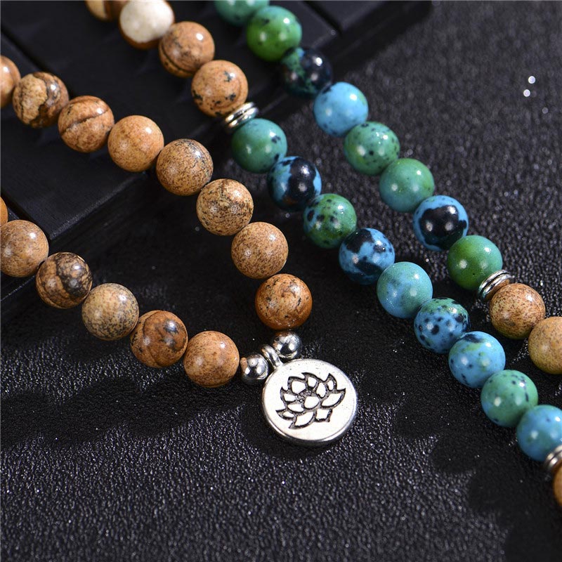 Faith Nova 108 Meditation Healing Multilayer Mala
