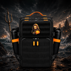 Hero Patch EDC Performance Backpack 35L / 45L - Black Orange