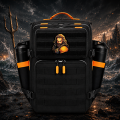 Hero Patch EDC Performance Backpack 35L / 45L - Black Orange