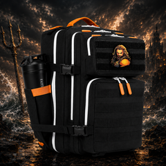 Hero Patch EDC Performance Backpack 35L / 45L - Black Orange