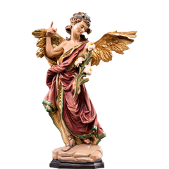 Saint Gabriel Archangel with Lily Figurine