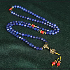 Faith Nova Tibetan Mala Lapis Lazuli Lazurite Positive Bracelet