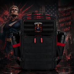 Hero Patch EDC Performance Backpack 35L / 45L - Black Red
