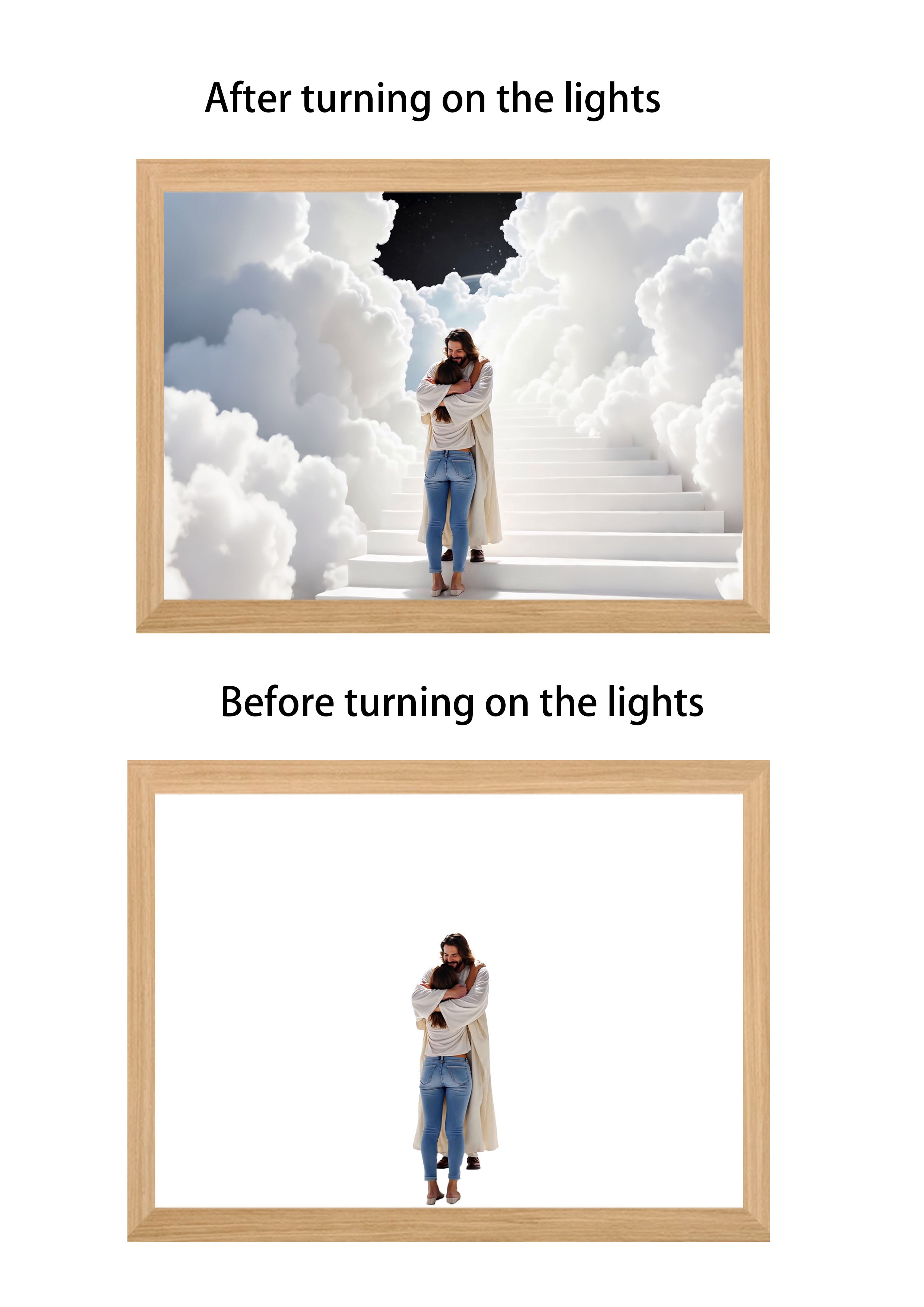 God-Inspired Creative DIY Light-Up Flower Glowing Ornament