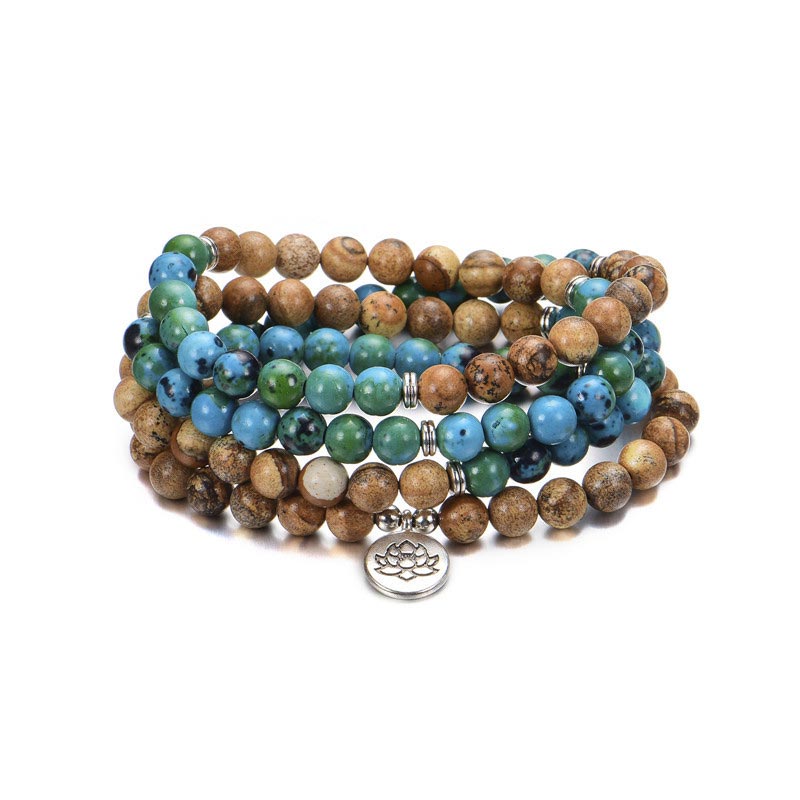 Faith Nova 108 Meditation Healing Multilayer Mala