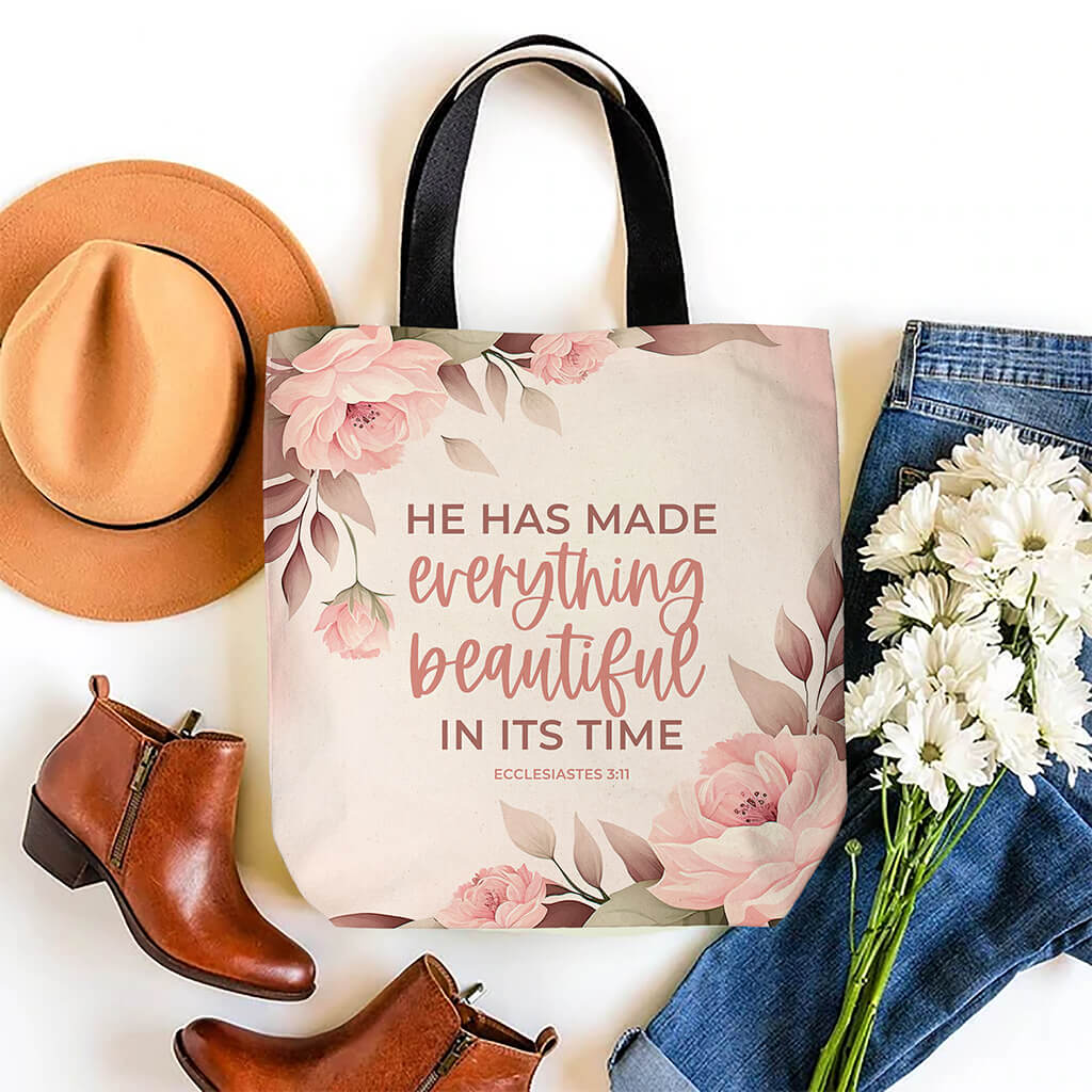 Everything Beautiful Canvas Tote Bag