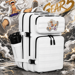 OP Anime Patch EDC Performance Backpack 35L / 45L - White