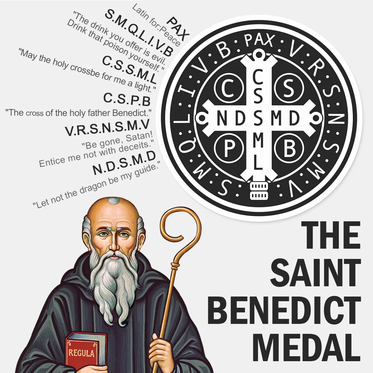 St. Benedict the Protector Ring