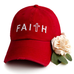 Faith Hat - Red