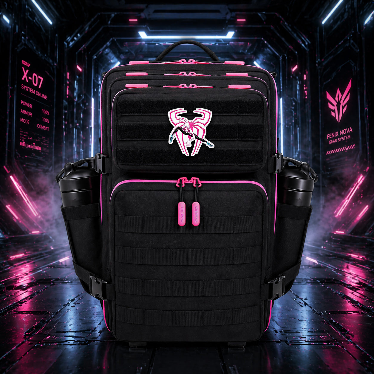Hero Edition EDC Performance Backpack 45L /35L - Black Pink