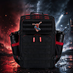 Hero Patch EDC Performance Backpack 35L / 45L - Black Red