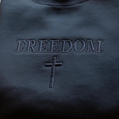 Embroidered Christian Freedom Sweatshirt