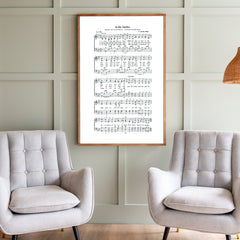 In The Garden Hymn | Framed Wooden Art