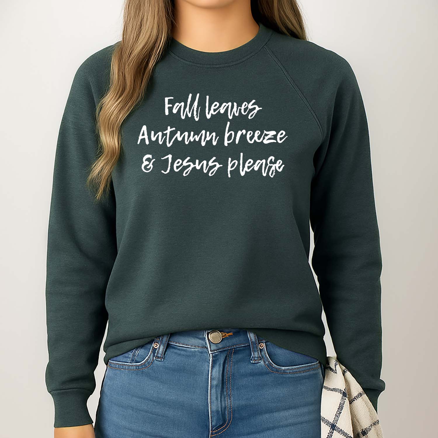 Autumn Breeze Premium Fleece Sweatshirt