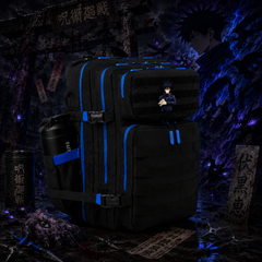 JJK Patch EDC Performance Backpack 35L / 45L - Black Blue
