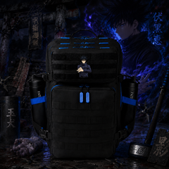 JJK Patch EDC Performance Backpack 35L / 45L - Black Blue