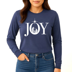Joyous Nativity Long Sleeve