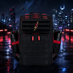 Hero Patch EDC Performance Backpack 35L / 45L - Black Red