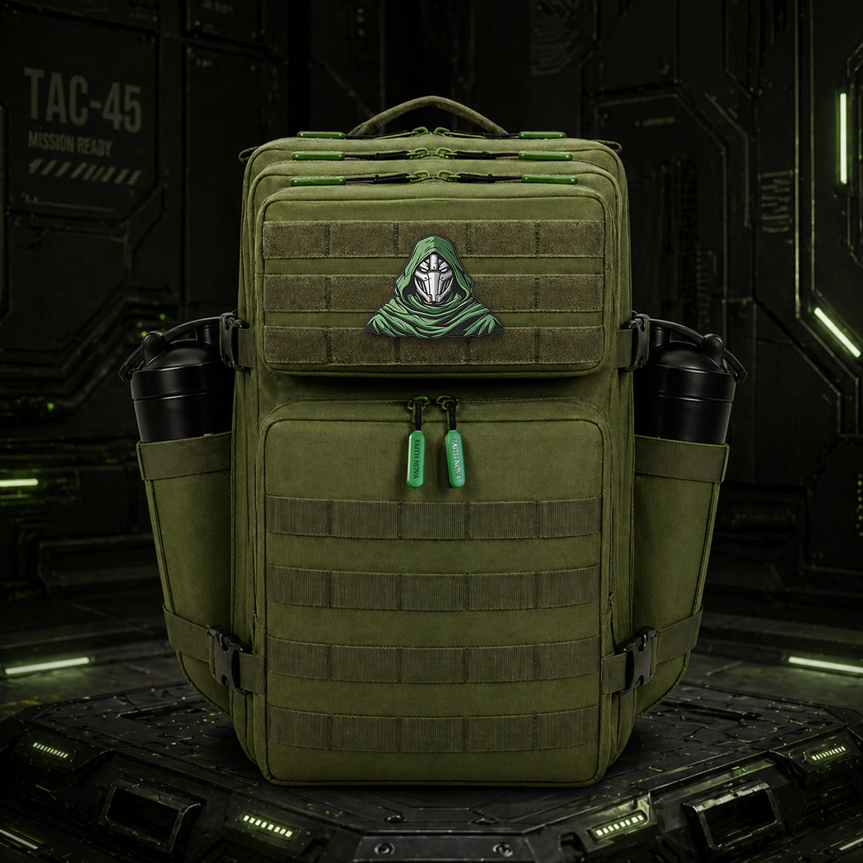 Hero Patch EDC Performance Backpack 35L / 45L - Green – Faith Nova