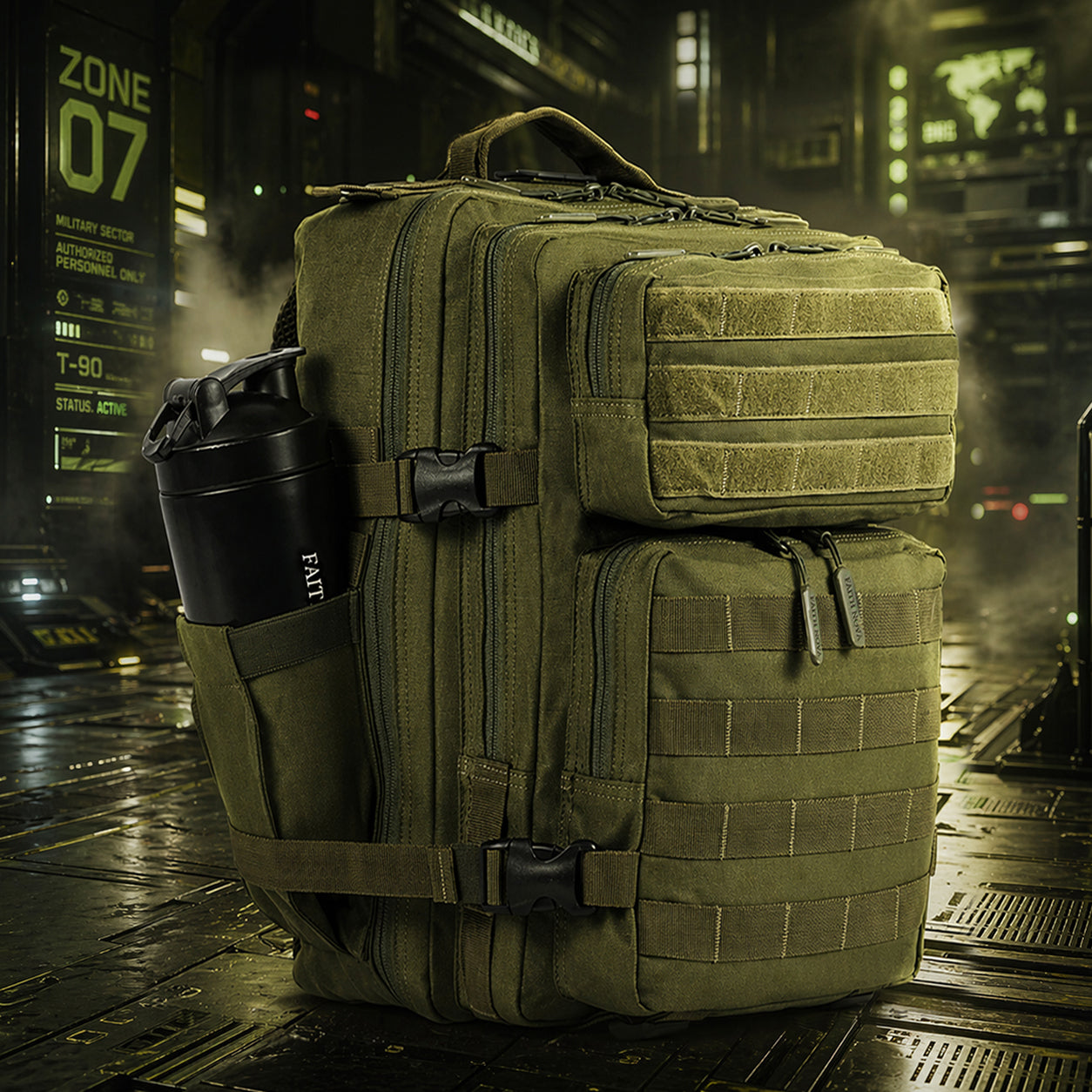 Hero Patch EDC Performance Backpack 35L / 45L - Green