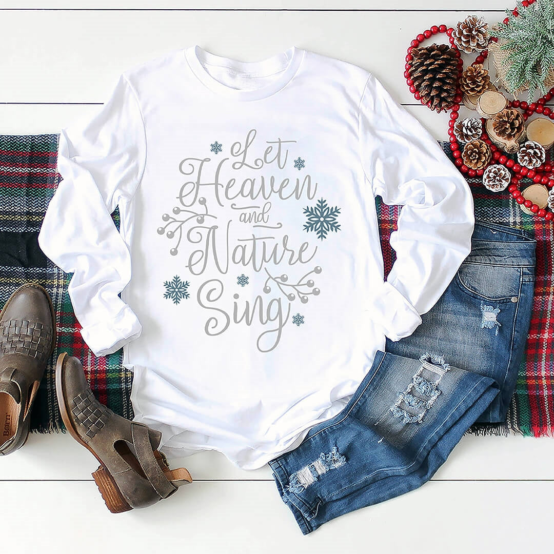 Let Heaven And Nature Sing Long Sleeve
