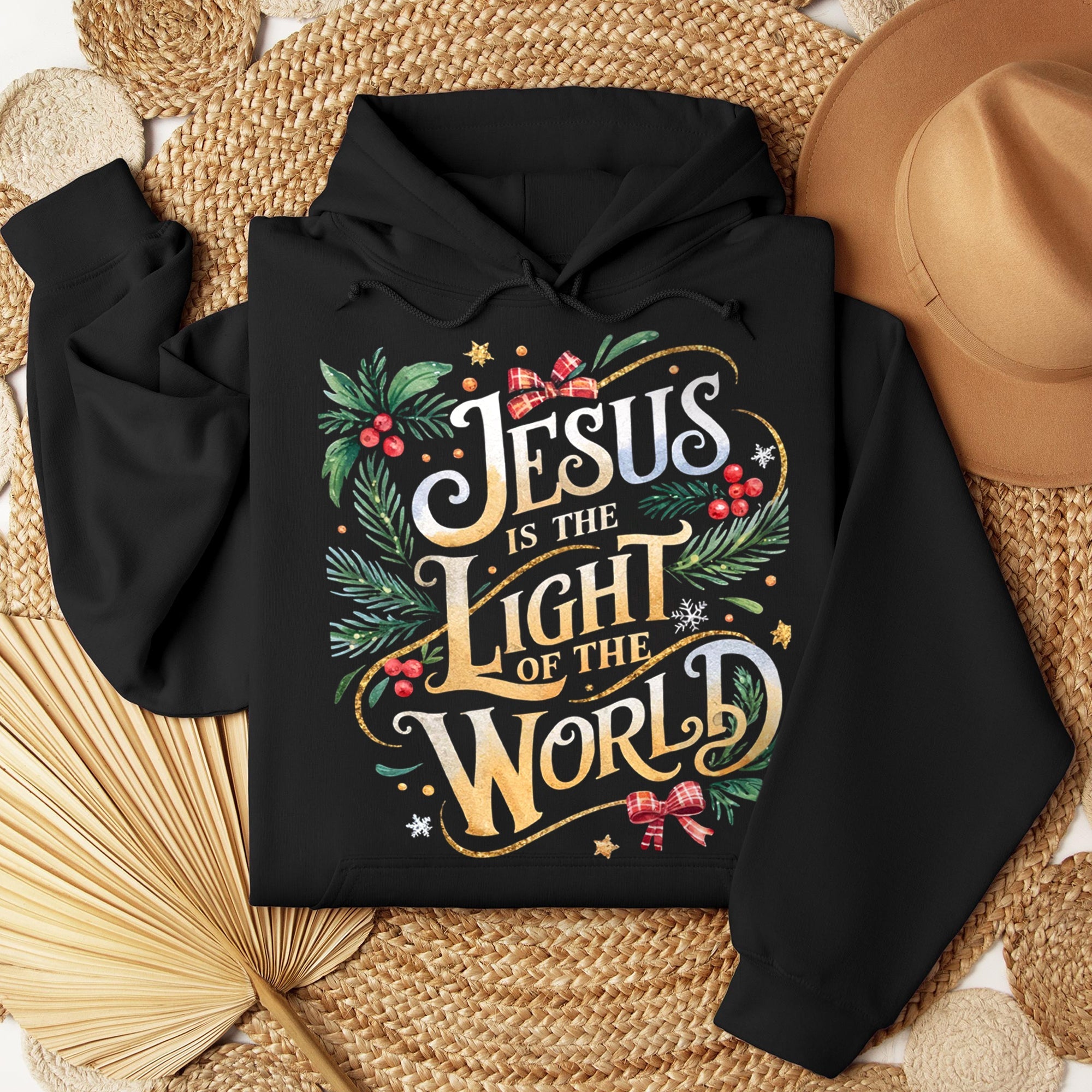 Jesus Light of the World Coquette Sweatshirt