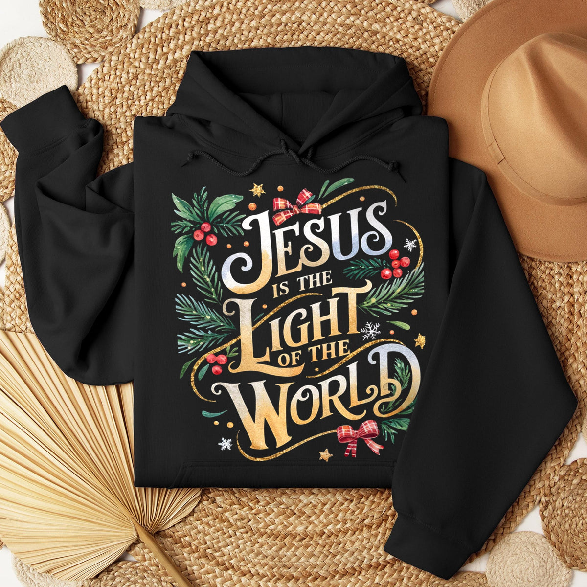 Jesus Light of the World Coquette Sweatshirt